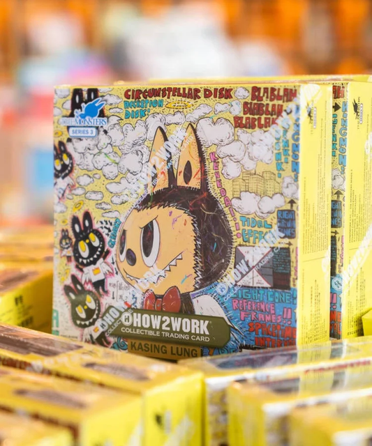 Pop Mart How2work Ctc - The Monsters Series 3 Card Original Blind Box Collectible Trading Card