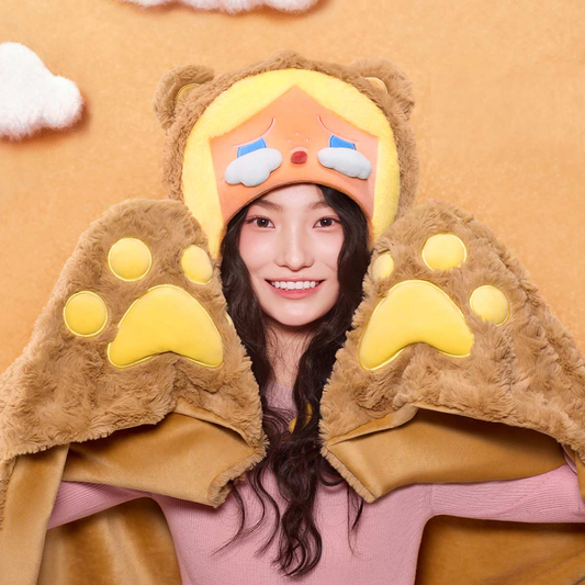 POPMART Fluffy & Cozy Crybaby Multi-functional Blanket