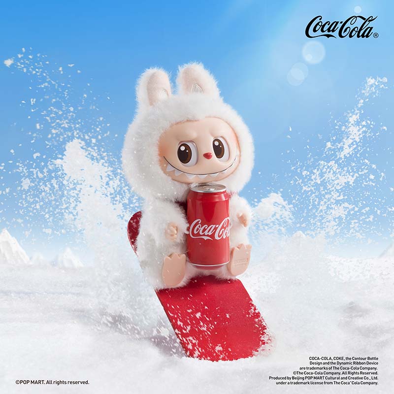 Coca Cola Series Surprise Shake Vinyl Plush Figure LABUBU