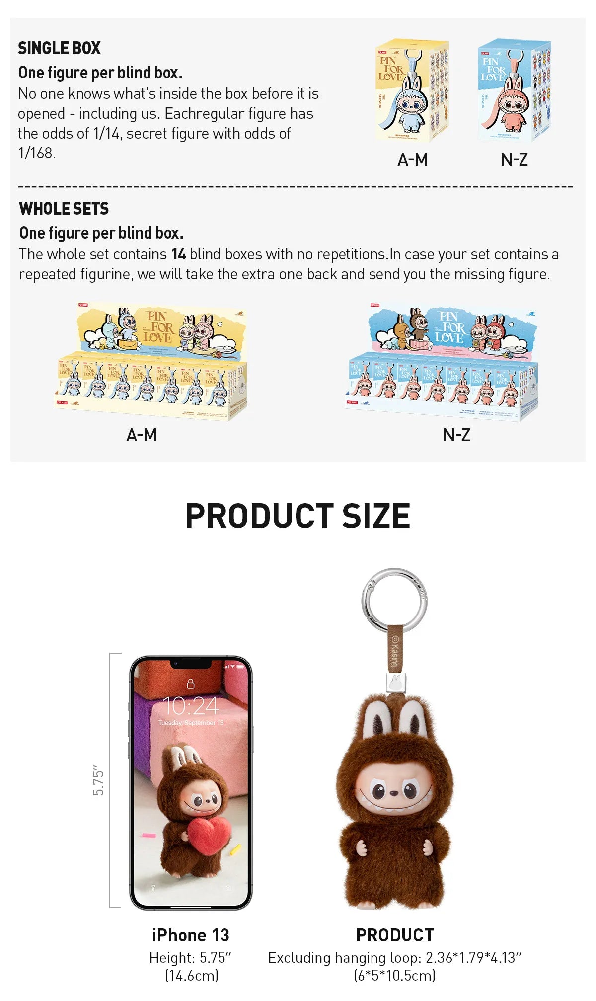 【Promotion】Pin for Love Series (N-Z)