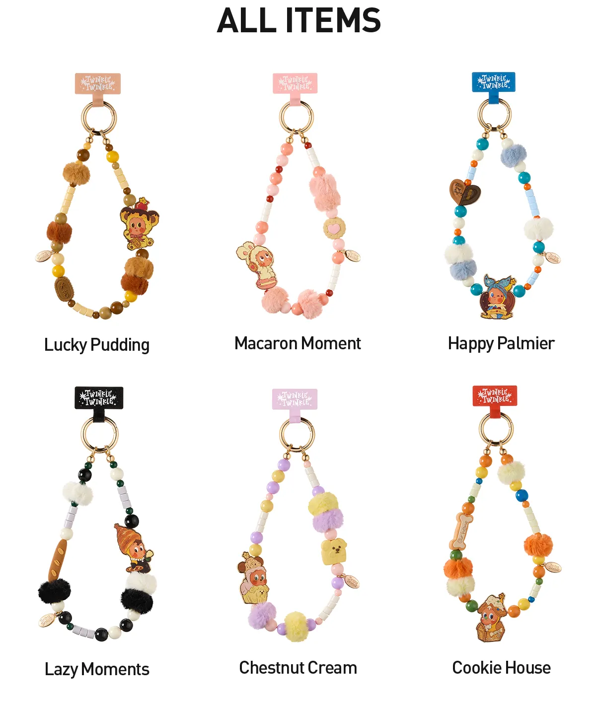 Twinkle Twinkle Savor the Moment Series-Phone Charm Blind Box