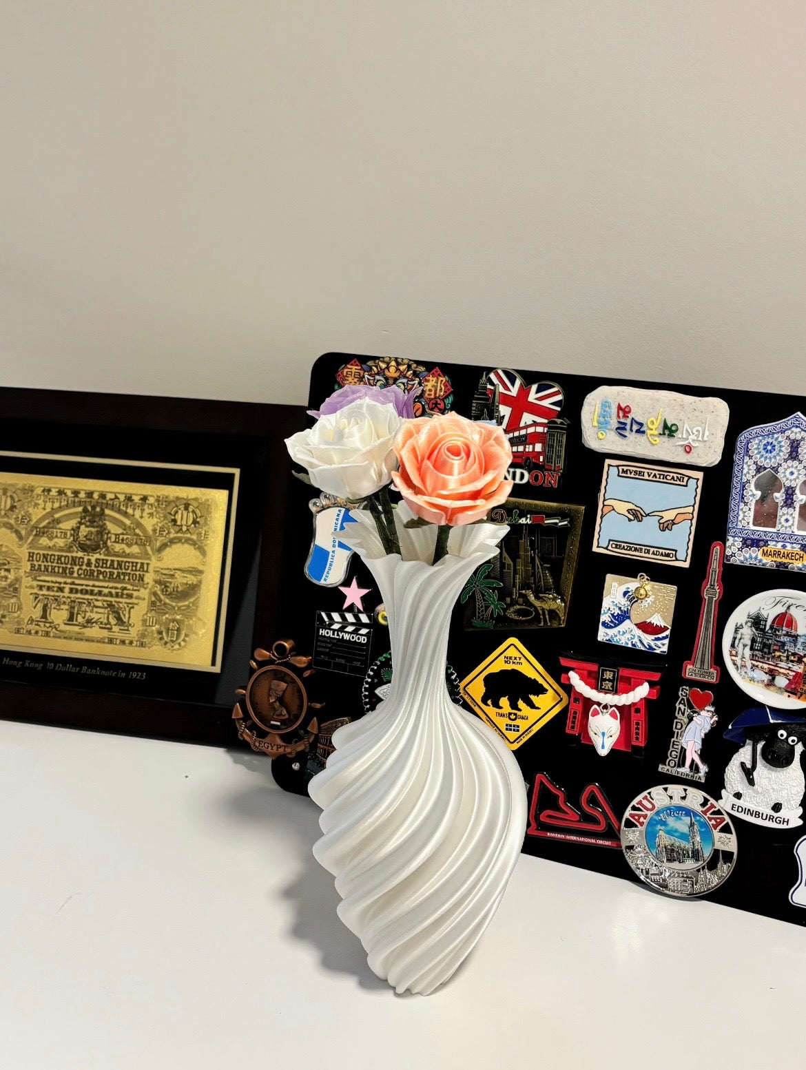 3d printed silk vase【vase only】