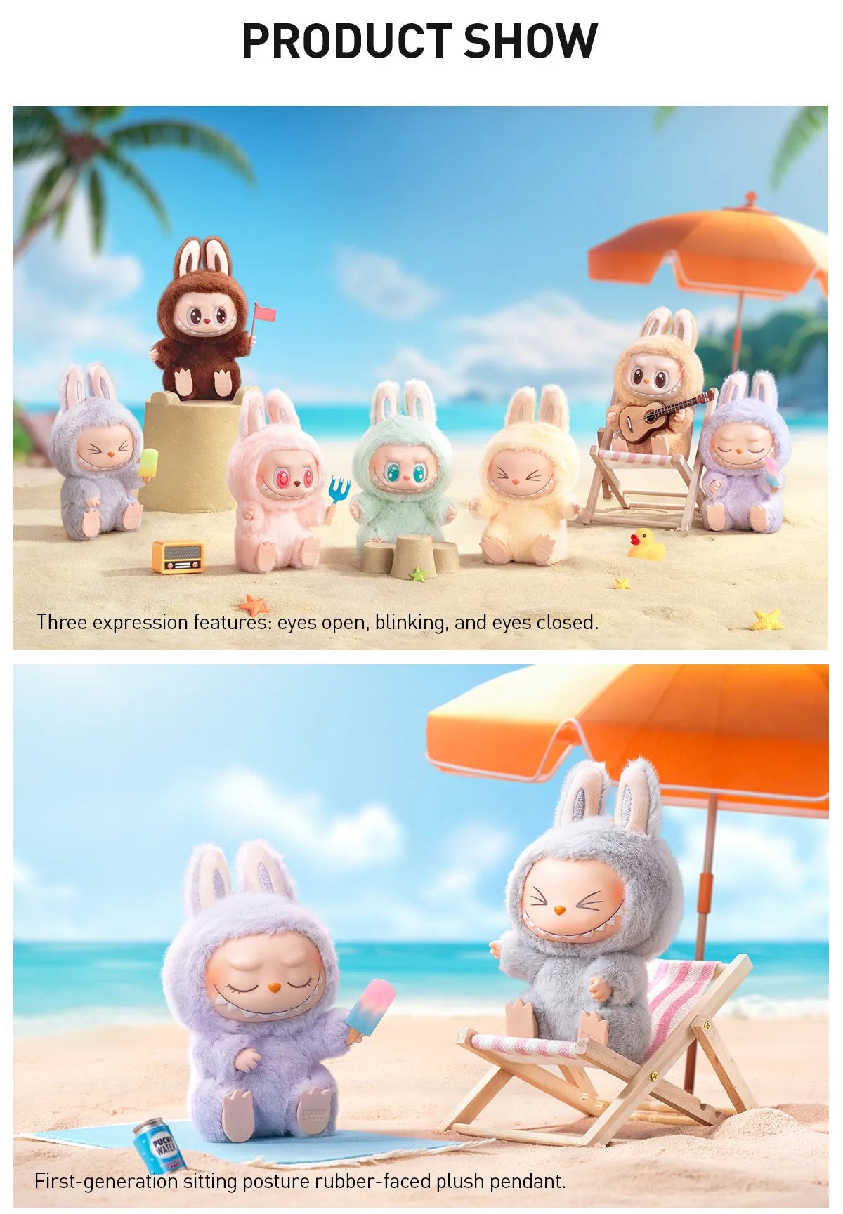 The Monsters-Have a Seat Vinyl Plush Blind Box – CurioNest