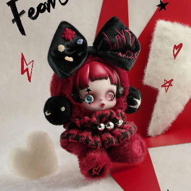 Skullpanda Plush-6KHZ(UK exclusive limited edition)