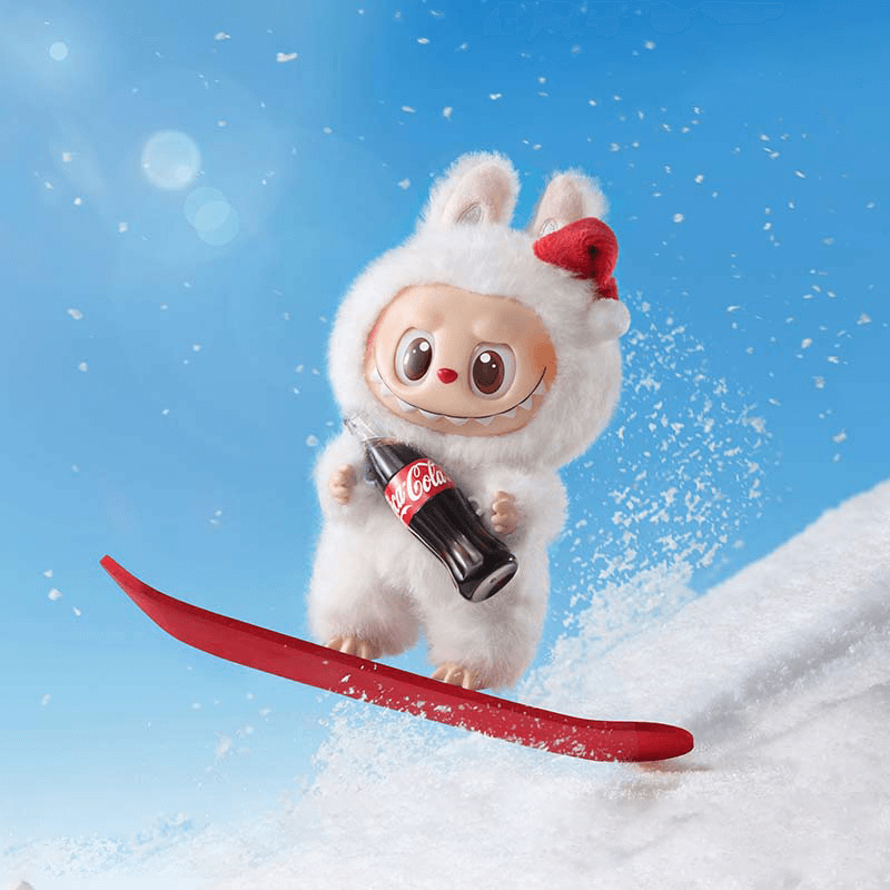 Coca Cola Series Surprise Shake Vinyl Plush Figure LABUBU