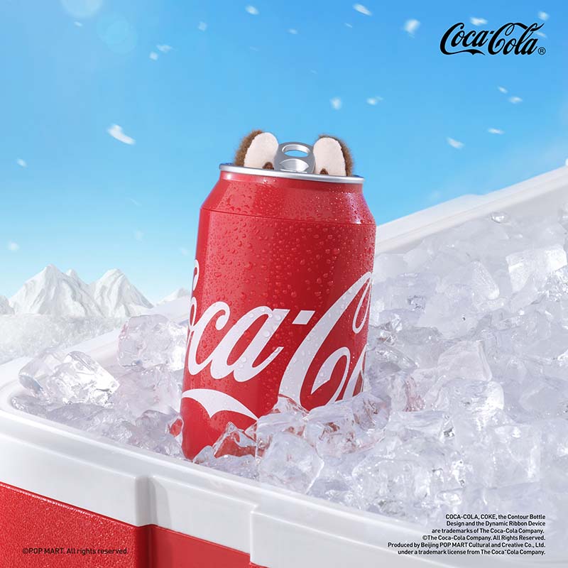 Coca Cola Series Surprise Shake Vinyl Plush Figure LABUBU