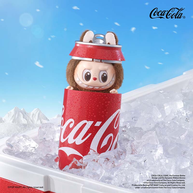 Coca Cola Series Surprise Shake Vinyl Plush Figure LABUBU