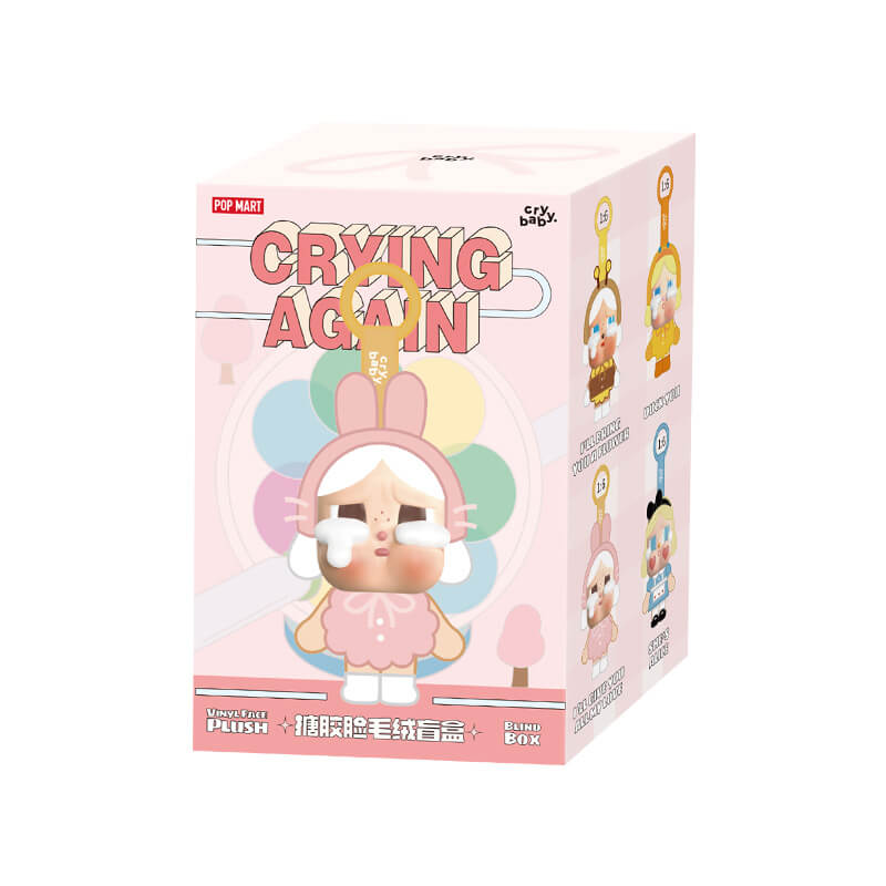 CryBaby - Crying Again Series Vinyl Face Plush Single Blind Box